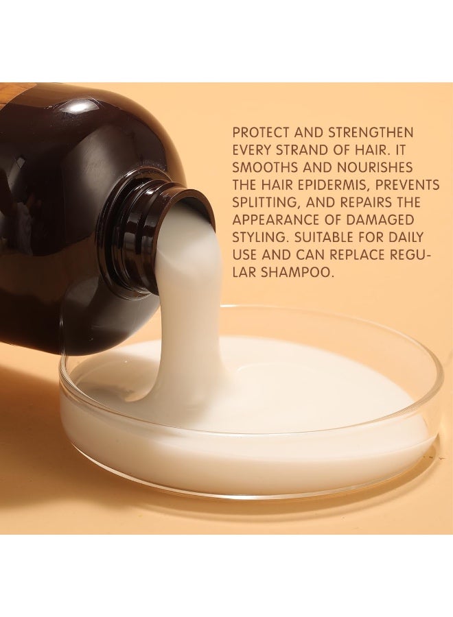 Argan-Oil of Morocco CONDITIONER (Anti-Hair Fall & Renewal), Sulfate Free, Perfect for Damaged, Dry, Curly, Frizzy Hair - Thickening Formula for Fine/Thin Hair, Keratine Treat for Hair. - Image 3